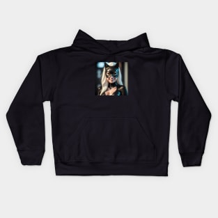 Black cat Kids Hoodie